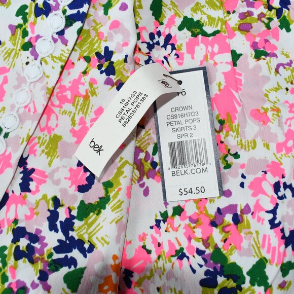 Crown & Ivy Multicolored Skort - Picture 3 of 3